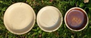 Misky na vodu MALÉ - keramika (11 - 12 cm)