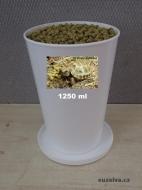 Granule pro suchozemské želvy - euzelva Herbivor (XXL 1250 ml)