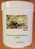 Granule pro suchozemské želvy - euzelva Herbivor (185 ml)